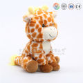 girafa de pelúcia recheado bonito personalizado para animal de brinquedo de bebê